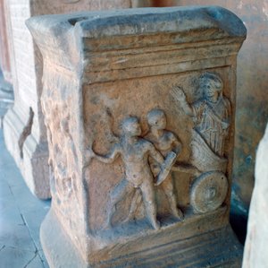 Sculpture en marbre romaine