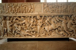 Sarcophage romain avec la légende de Séléné et Endymion - Unbekannt