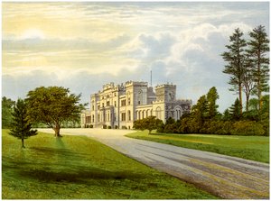 Château de Rossie, Forfarshire, Écosse, maison de la famille Macdonald
