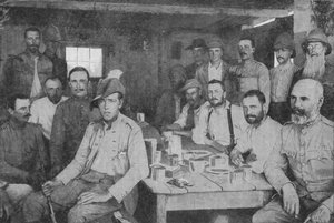 À la dure près de la rivière Modder : Le mess des officiers des 3e Grenadier Guards, 1902 - Unbekannt