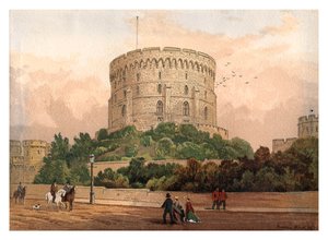 Tour Ronde, Windsor, 1880