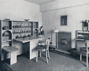 Rowley Gallery of Decorative Art Ltd - Salle à manger-salon combinée ouverte