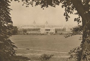 Collège naval royal à Greenwich, ancien hôpital pour marins handicapés, c1935
