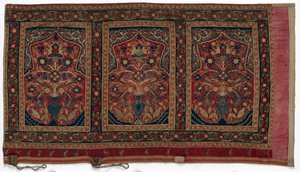 Tente ronde royale faite pour Muhammad Shah, panneau mural avec trois panneaux A, 1834-1848 - Unbekannt