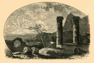 Ruines du temple de Cybèle à Sardes, 1890