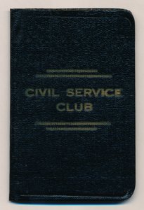 Règles du Civil Service Club, vers 1953