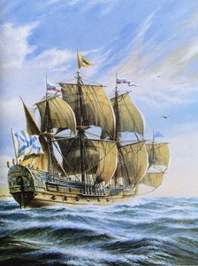 Navire de ligne russe Poltava, 1712
