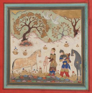Rustam Capture Rakhsh, Folio d