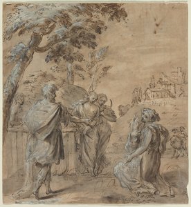 Ruth et Boaz, 1600s