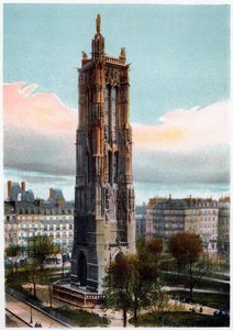 Tour Saint-Jacques, Paris, vers 1900 - Unbekannt