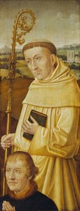 Saint Bernard avec donateur [recto]