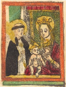 Saint Bernard avec la Madone et l