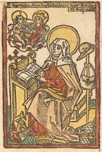 Sainte Brigitte, vers 1480-1500 - Unbekannt