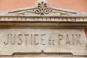 Saint-Tropez, hôtel de ville. Justice et paix, Saint-Tropez, France
