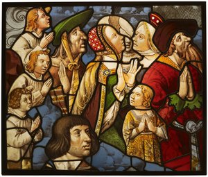 Saints et adorateurs en adoration, France, 151015 - Unbekannt