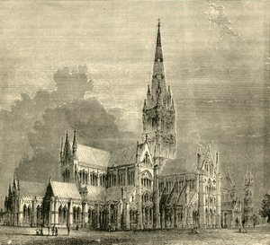 Cathédrale de Salisbury, 1890