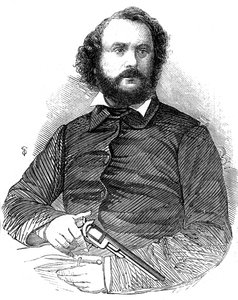 Samuel Colt 1814-1862, inventeur du revolver Colt, 1856