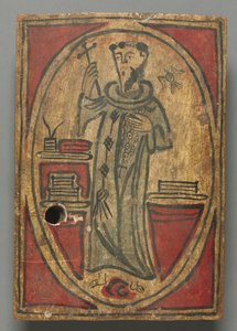 San Francisco de Assisi : santo de retablo, 1600s-1700s - Unbekannt