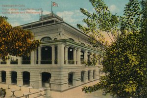Santiago de Cuba. Vista Alegre - Café Restaurant. Maison de café et restaurant, vers 1910