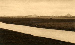 Saqqara - Les pyramides de Dashur, vers 1918-1939
