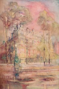 Hôtel Savoy, Londres, vers 1905