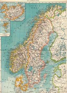 Scandinavie, vers 1906, 1907