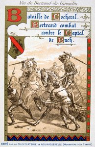 Scène de la vie de Bertrand du Guesclin, 19ème siècle