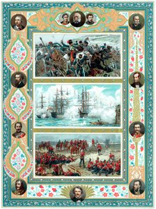 Scènes des engagements militaires britanniques, vers 1887 - Unbekannt