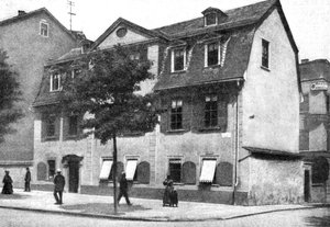 Maison de Schiller, Athènes allemande, Allemagne, 1922