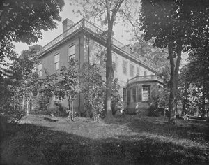 Schuyler Mansion, Albany, New York, vers 1897
