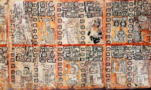 Section du Codex Troano maya, XVe siècle - Unbekannt
