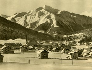 Seefeld au Tyrol, Autriche, vers 1935