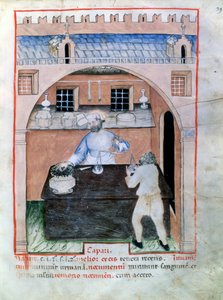 Vendeur de câpres, 1390-1400