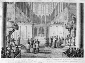 Service du serment du clergé de France, 19ème siècle