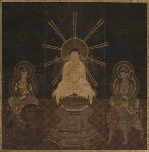 Shaka accompagné de Fugen et Monju, 1185-1333 - Unbekannt