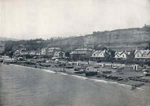 Shanklin - Vue de la plage et des hauteurs, 1895 - Unbekannt