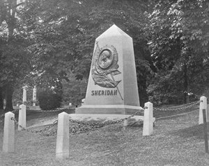 Tombe de Sheridan, cimetière national d