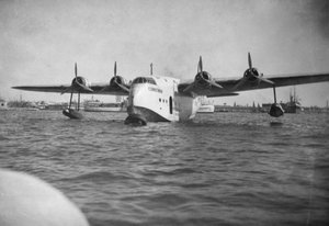Hydravion Short Empire Corinthian, Alexandrie, Égypte, vers 1938-1941