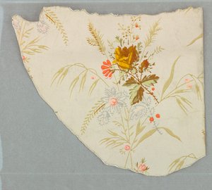 Fragment de papier peint (USA) - Unbekannt