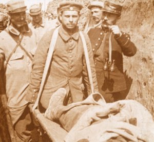 Tranchées de Sidi-Brahim, Carency, nord de la France, vers 1914-1918