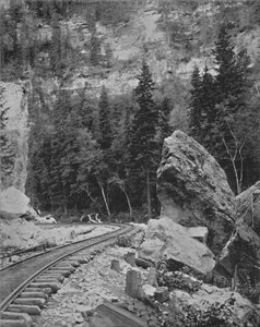Signal Rock dans les Black Hills, 19e siècle
