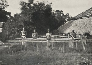 Travailleurs de la cannelle cinghalais au travail, 1926
