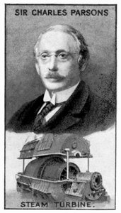 Sir Charles Algernon Parsons, ingénieur irlandais