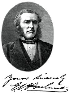 Sir Edward James Harland, constructeur naval britannique, vers 1880