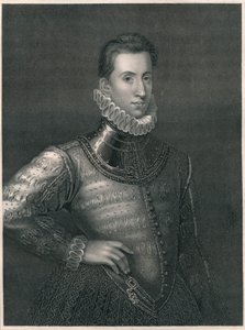Sir Philip Sidney, c1576, début-milieu du XIXe siècle