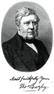 Sir Thomas Bazley, 1er baronnet, fabricant et politicien britannique, vers 1880 - Unbekannt