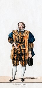 Sir Thomas Lovell, costume pour la pièce de Shakespeare, Henry VIII - Unbekannt