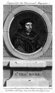 Sir Thomas More, avocat, écrivain et politicien anglais catholique