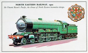 Sir Vincent Ravens Pacific, North Eastern Railway, 1922, 20e siècle