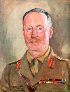 Sir WP Pulteney, général britannique de la Première Guerre mondiale, 1926